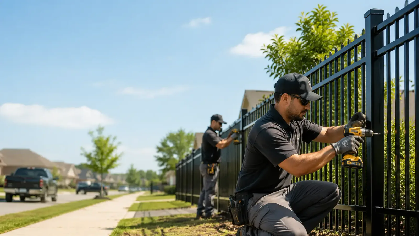 Metal Fence Installation in Ruby, NY